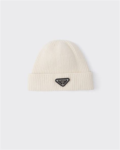 prada knit hat|prada beanie white and pink.